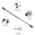 thumbnail image 2 of 4 PCS Gas Spring Struts Shocks Lid Support for Cabinet Door Toolbox Lid Lift, 2 of 5