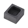 thumbnail image 2 of Crisol de molde de lingote de grafito de alta dureza para refinación de fundición de oro y plata (25g), 2 of 5