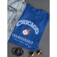 thumbnail image 3 of Chicago Championship Sport Style T-Shirt Women -Image by Shutterstock, Female 5X-Large, 3 of 4