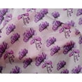 thumbnail image 4 of oneOone Silk Tabby Light Purple Fabric Florals Quilting Supplies Print Sewing Fabric By The Yard 42 Inch Wide-UYY, 4 of 4