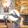 thumbnail image 4 of Mount Skull Hanger, Skull Wall Mount Bracket Hangers Iron  6pcs Easy Installation  for Indoor, 4 of 8