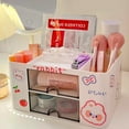 thumbnail image 4 of CCOCC Desk Organizer with Ample Capacity,5 Compartments and 2 Drawers,Stylish Office Desk Accessories for Stationery and Makeup Storage, 4 of 6
