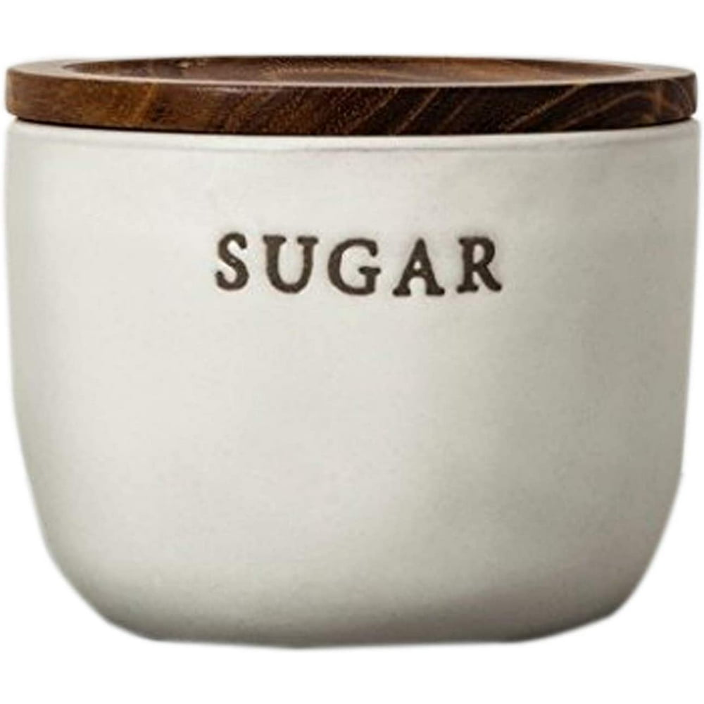 Hearth and Hand with Magnolia Stoneware Sugar Cellar Cream Joanna