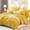 Mustard Yellow-Queen(90"x90"), variant on Queen(90"x90") Mustard Yellow 7-Piece Bed-in-a-Bag All Season Bedding Set