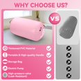 thumbnail image 2 of Rodillo de aire FBSPORT colchoneta inflable de gimnasia 120 x 76 cm rosa, 2 of 7
