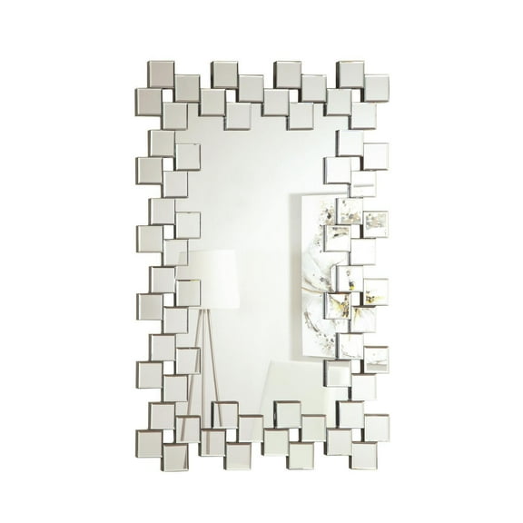 HomeStock French Fabulous Frameless Wall Mirror