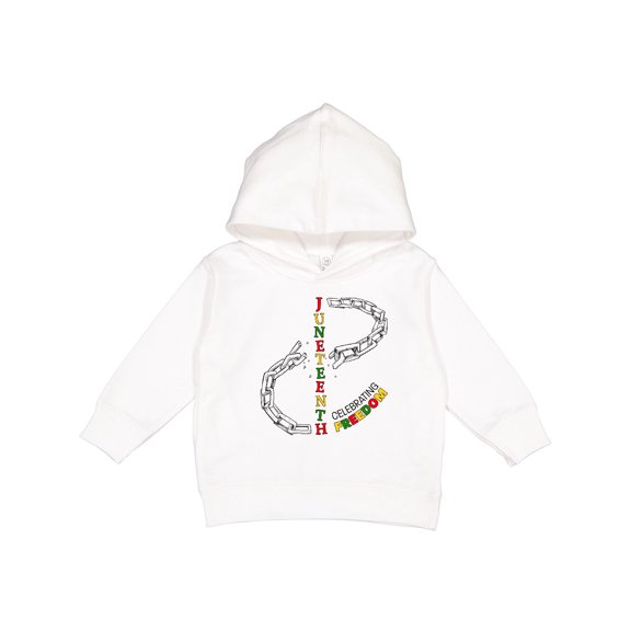 Inktastic Juneteenth-celebrating Freedom Breaking Chains Toddler Hoodie