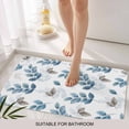 thumbnail image 3 of Blue Botanical Fall Door Mat&nbsp;Indoor Outdoor Entrance, Non Slip Small Rug for Kitchen Bathroom Entryway Rug, Pastoral Maple Leaf Autumn Washable Doormat Floor Mat for Office Home Decor 18x30 Inch, 3 of 8