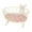 Lapin Blanc, variante sur MERIGLARE Mini Lit en Métal Maison de Poupée Lit pour Poupée Bébé 1/12 Bricolage Scène Artisanat Mobilier Jouet Miniature Berceau pour Poupée Bébé Lit pour Décoration de Maison de Poupée Lapin Blanc