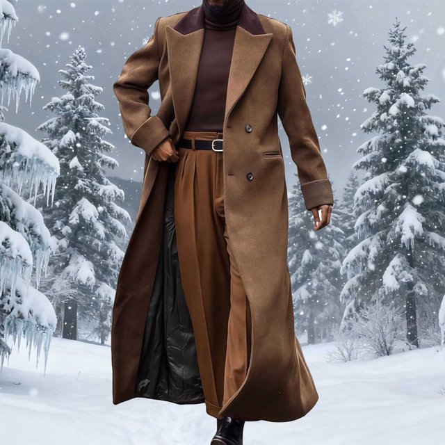 Ceisia Men's fashion casual coat pocket long sleeve outerwear Gift