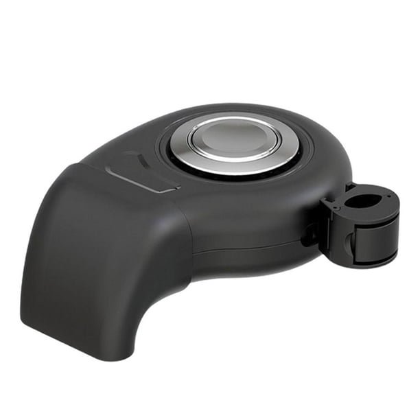 Ventilador calefactor para coche de 150 W, respaldo del asiento del conductor, 2 modos, enchufe para encendedor de cigarrillos, calentamiento rápido 24V Negro
