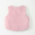 thumbnail image 4 of BULLPIANO Toddler Girls Boys Fleece Vests Unisex Kids Sleeveless Waistcoat Fall Winter Spring 2-7T, 4 of 5