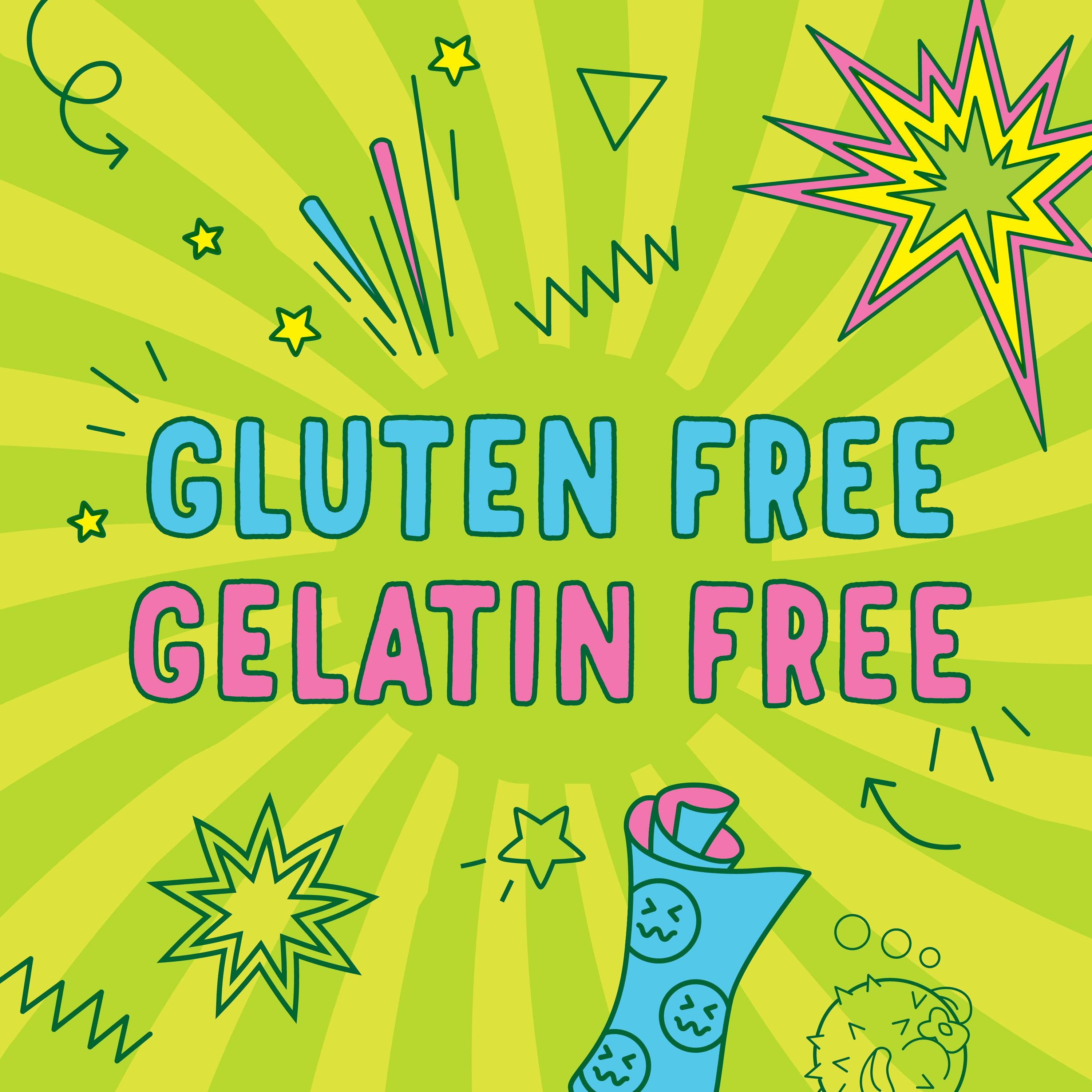 Fruit Roll-Ups Sour Blue Razzberry and Fruit Punch Flavours, 141g