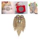 thumbnail image 5 of TOPINCN Charretera De Hombro Con Borla De Diamantes De Imitación, Diseño único De Borla, Broche Con Cadena De Púas Para Hombro Con aleación Para Hombre Y Mujer, 5 of 7