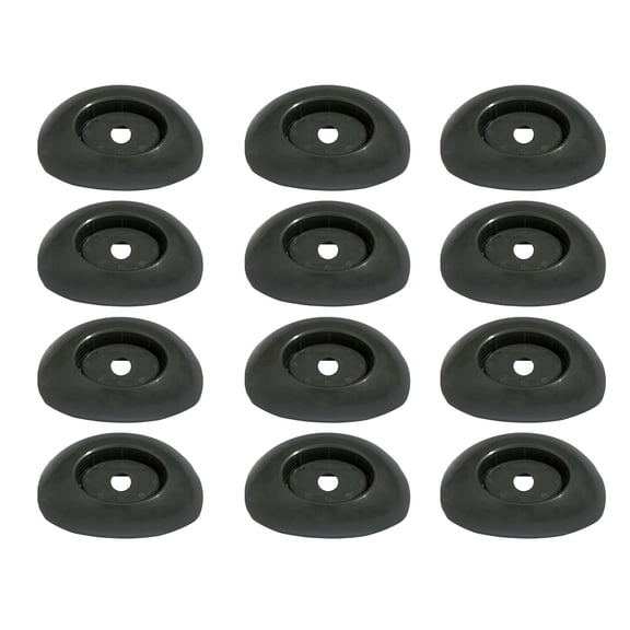 Round Shape Pool Leg Caps for Inground Pool Vertical Poles Safe Installation without Tool Outdoor Use