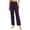 Purple, variant on Casual Yoga Pants Women High Waist Wide Leg Solid Color Petite Clothing for Women,Grey,XL