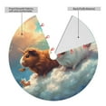 thumbnail image 2 of Yiaed Cloud Guinea Pig Print Christmas Tree Skirt , Tree SkirtsTree Mat for Christmas Winter Holiday Indoor Decorations-48", 2 of 7