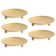 thumbnail image 4 of 5 piezas de candelabros de hierro con base decorativa para velas, 4 of 8