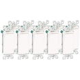 thumbnail image 1 of Interruptor Leviton 5603-2 W 15 A 120/277 V Decora Rocker de 3 vías x10, 1 of 4
