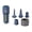 U5-Blue, variant on Air Pump for Inflatables Portable Air Pump for Inflatables Ultra-Fast and 430L/min Mini Electric Air Pump with 5 Nozzles forAir Mattress Pool Floats Vacuum Storage Bags,Brown