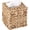 Beige, variant on Tissue Box Cover, 5.7 x 5.7 x 5.9" Water Hyacinth Tissue Box, Woven Tissue Cover Wicker Cube Tissue Box Holder, Household Tissue Storage Organizer for Bathroom Toilet Table Desk Home Office Car