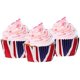 thumbnail image 1 of Mini Moldes de papel para hornear BuyWeek 200 piezas cupcakes bandera de la Union, 1 of 7