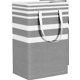 thumbnail image 3 of 1-Pack Large Laundry Basket,Waterproof, Freestanding Laundry Hamper, Collapsible Tall Clothes Hamper with Extended Handles for Clothes Toys in The Dor, 3 of 5