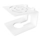 thumbnail image 2 of Altavoz de escritorio Soporte para altavoz Amplificador de altavoz de diseño hueco de metal resistente 20x19.5x14.5cm, 2 of 9