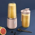 thumbnail image 4 of MesaSe Clearance Personal Blender with Button USB Rechargeable With 6 Blades Handheld Blenders for Smoothies and Shakes Easy Cleaning&Operation Suitable for Carrying or Storage, 4 of 9