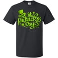 thumbnail image 3 of Inktastic St. Patrick's Day Hand Lettering with Green Top Hat T-Shirt, 3 of 5