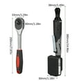 thumbnail image 3 of Amdohai Cordless Electric Ratchet Wrench Set 3/8'' 320 RPM 21V Battery Powered Ratcheting Wrench Tool Kit, 3 of 7