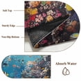 thumbnail image 6 of 3'x5' Area Rugs, Summer Turtle Indoor Outdoor Area Rug for Living Room Bedroom, Beach Ocean Coral Colorful Tropical Fish Washable Bathroom Rugs Kitchen Floor Carpet Mats Home Decor Aesthetic, 6 of 8