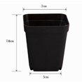 thumbnail image 2 of MesaSe 10Pcs Flower Pots Square Planters Pot Tray Plastic Pots For Plants Garden Decor, 2 of 5