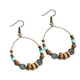 thumbnail image 1 of Pendientes de piedra artificial Minnieouse estilo bohemio étnico ganchos de oreja, 1 of 6
