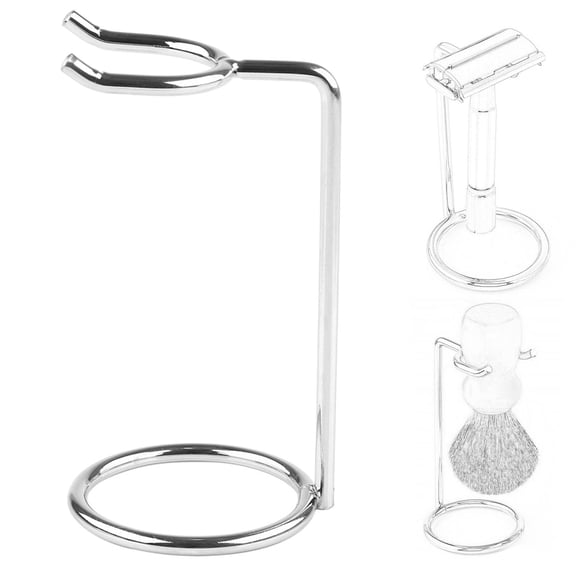 Soporte de pincel de afeitado soporte de afeitar de estanterías de afeitador de afeitado accesorio de afeitado para salón casero barbero día
