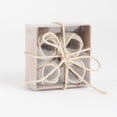 thumbnail image 2 of Fennco Styles Classic Braided Jute Burlap Napkin Rings - Set of 4, 2 of 6