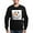 Black, variant on - Snowman Face Sweater Sweatshirt - Classic Crew Neck Sweatshirt