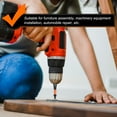 thumbnail image 6 of 3pcs 1/4" Hex Shank SQ2 Magnetic Head 6" Length Square Head Screwdriver Bits, 6 of 7