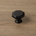 thumbnail image 6 of Goo-Ki Matte Black Kitchen Cabinet Knobs, Single Hole Zinc Alloy Drawer Knobs, Dresser Pulls Handles for Kitchen,Drawer,Cupboard & Wardrobe,6-Pack, 6 of 9
