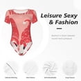 thumbnail image 4 of Zufioo Gnomes Hold The Letters LOVE Women's Shapewear Bodysuits, Slimming Fit Body Suit,One Piece Bodysuit,Body Shaper,Easy To Put On and Take Off -Small, 4 of 7