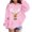 Pink, variant on Little Girls Graphic Hoodie Merry Christmas Print Hooded Sweatshirt Festive Pullover Top Fall Fashion Clothing Size 7-8T ,Pink
