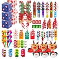 thumbnail image 2 of Nuevos regalos de Navidad Muñeco de nieve Papá Noel Árbol de Navidad Autos a motor Pulseras de papá Juguetes de Navidad para niños Sellos Llaveros Anillos, 2 of 5