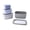 Rain Melody, variant on Nested Wheat Fiber Food Storset - 8-piece Containers With Lids Stackablewave & Freezer Safe Garden Oasis