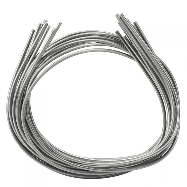 10pcs Aluminum Copper Welding Rods Electrode 2mm Dia Low Temperature Soldering Flux Cored Wire