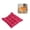 Hot Pink, variant on Solid Chair Pad Super Soft Plush Washable Square Seat Cushion for Kitchen Dining Room 15.75 x 15.75 Inches