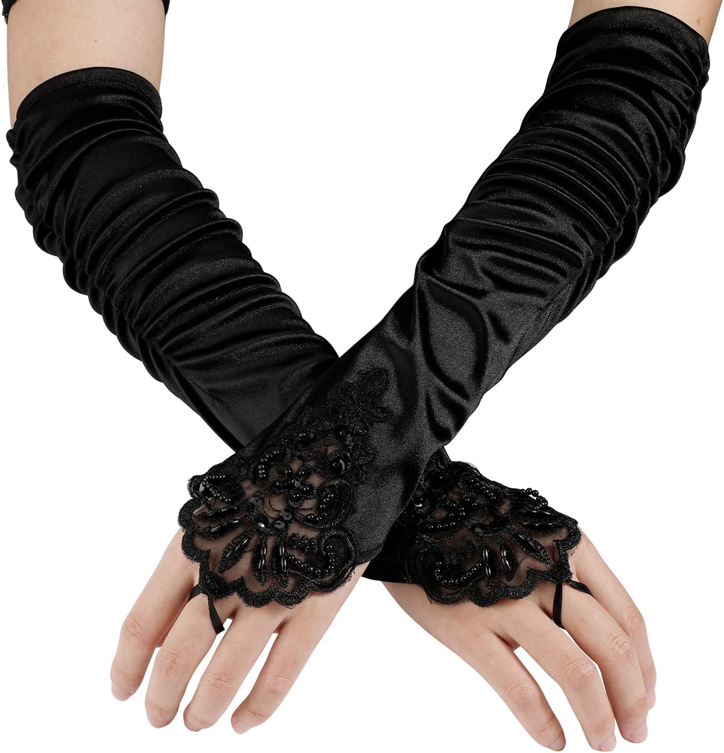 Fingerless Evening Gloves