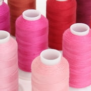 خيط خياطة متعدد الأغراض من البوليستر من Threadart - 600 متر - 50S/3 - أسود - رقم 102