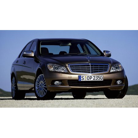 2007 Mercedes Benz C-Class - 20x30 Inch Laminated Poster - Stunning Detail and Bold Colors