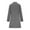 Dark Gray, variant on Women's Retro Style Trench Coat, Solid Color Notched Lapel Button Front Coat, Business Casual A-Line Mid-Length Coat, Slim Fit Wool Blend Jacket for Women, Classic Fall and Spring Outerwear Navy S