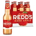 Redd's Hard Apple Fruit Beer, 6 Pack, 12 fl oz Bottles, 5 ABV